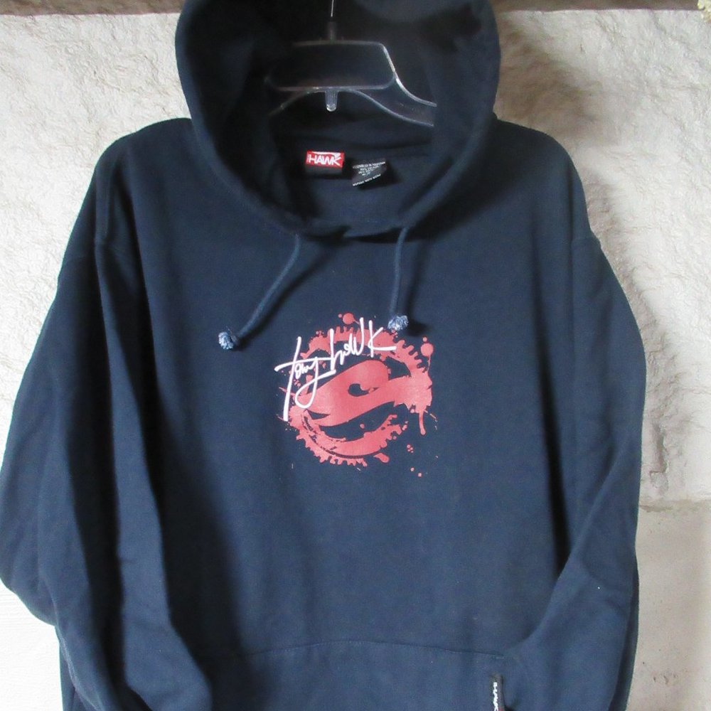Navy Tony Hawk Hoodie Size XXL
